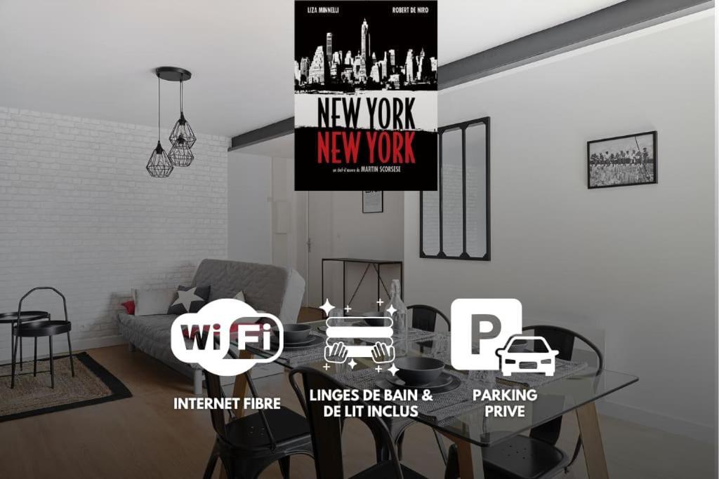 New-York New-York : Fibre Wifi/Linge/Parking Daire Châteaubriant Dış mekan fotoğraf