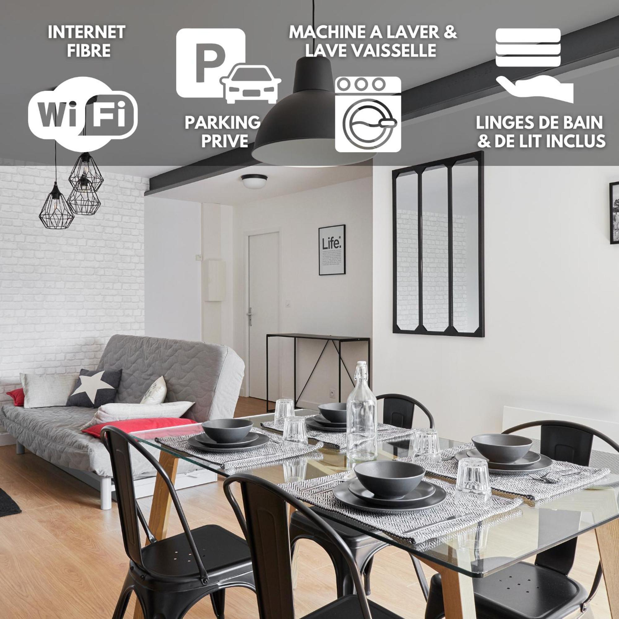 New-York New-York : Fibre Wifi/Linge/Parking Daire Châteaubriant Dış mekan fotoğraf